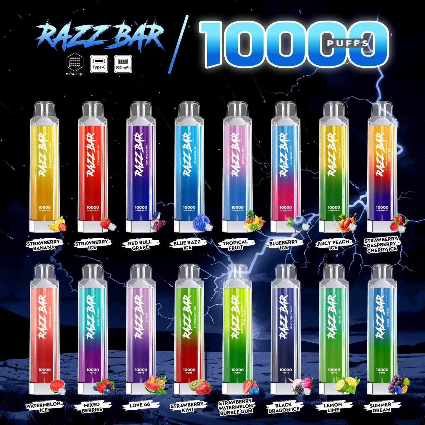 Razz Bar 10.000 crystal
