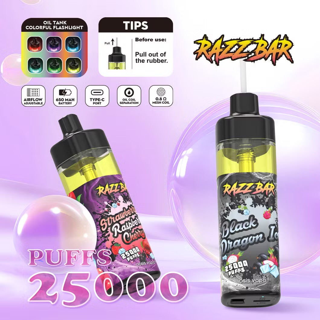 Razz bar 25.000 , 10komada - CROPUFF