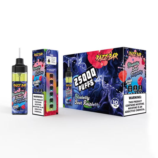 Razz bar 25.000 , 10komada - CROPUFF