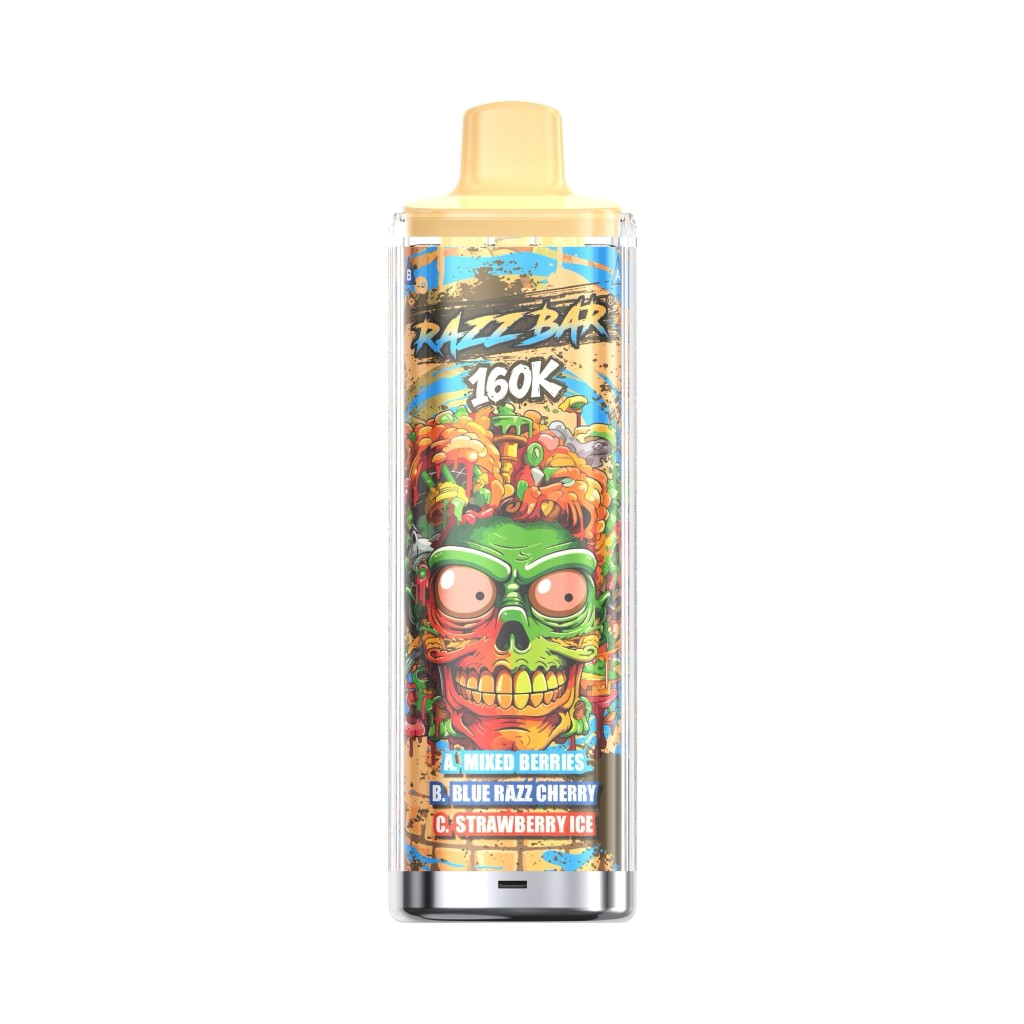 Razz Bar 160K Triple Flavour - PuffShop