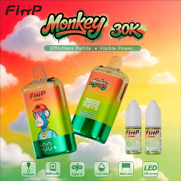 Fihp Monkey 30K Refillable - PuffShop
